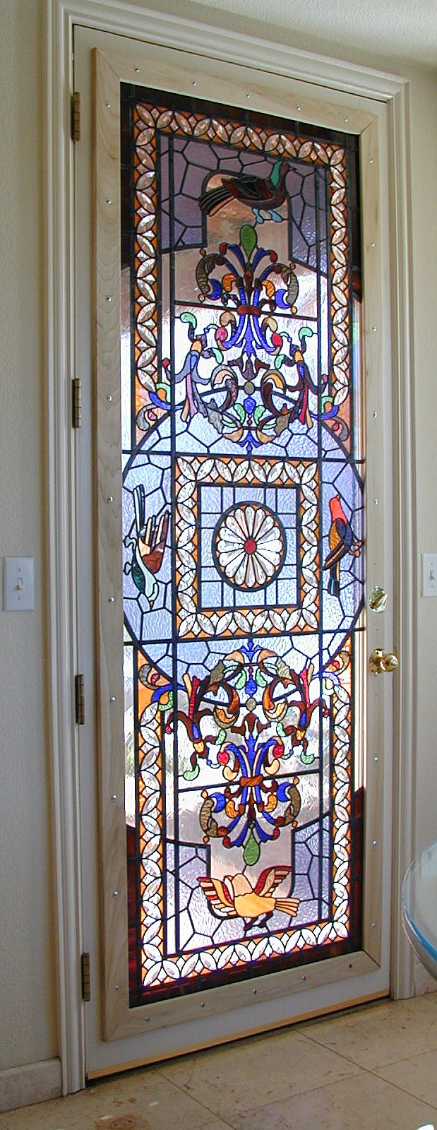intricate stained glass