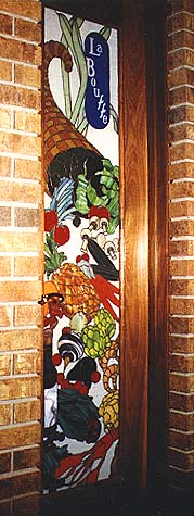 kitchen stained glass
