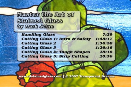 stained glass class,stained glass instruction,stained glass dvd,stained glass video,making stained glass,learn stained glass,how to make stained glass