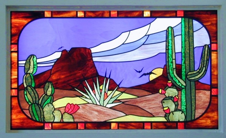 southwestern stained glass