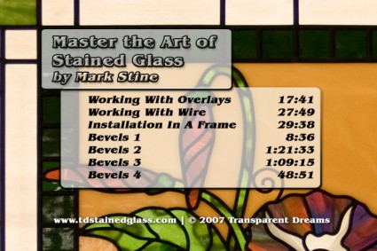 stained glass class,stained glass instruction,stained glass dvd,stained glass video,making stained glass,learn stained glass,how to make stained glass