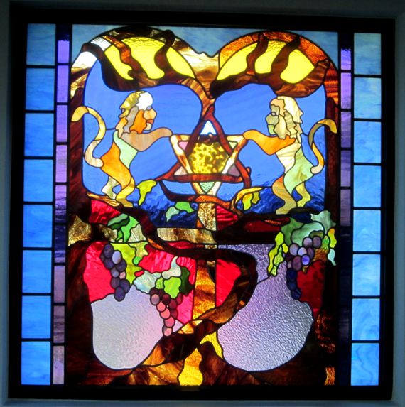 synagogue stained glass